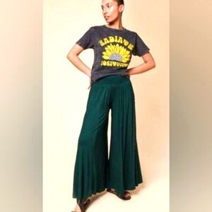 Lavender flare legged pants